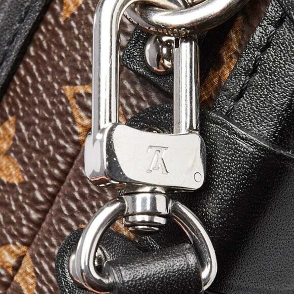 Louis Vuitton Monogram Malletage Canvas Petite Malle Bag - Picture 7 of 12